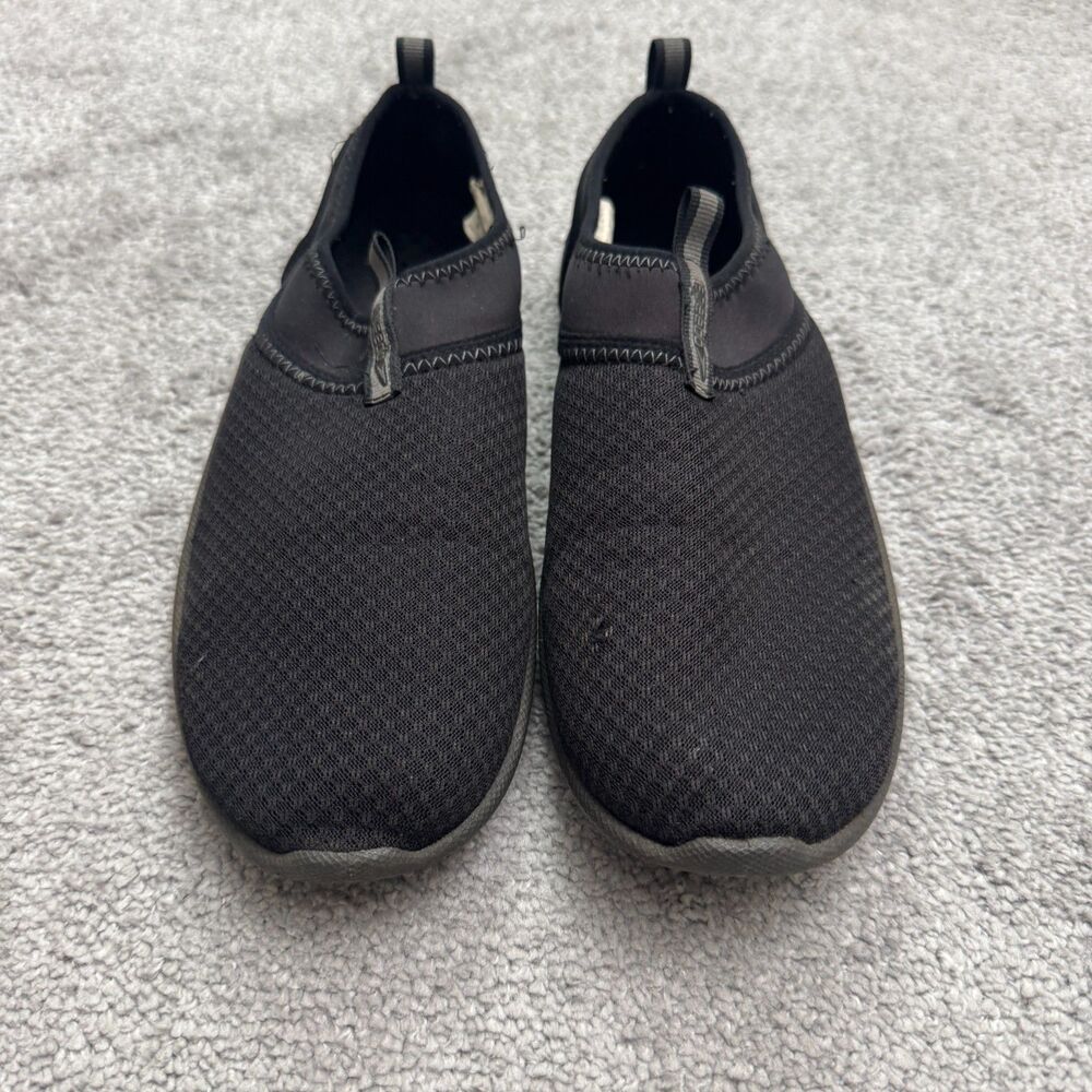 Speedo Tidal Cruiser Slip On Water Shoes Mens 9 Black Aqua Pool BeachS Surf Swim